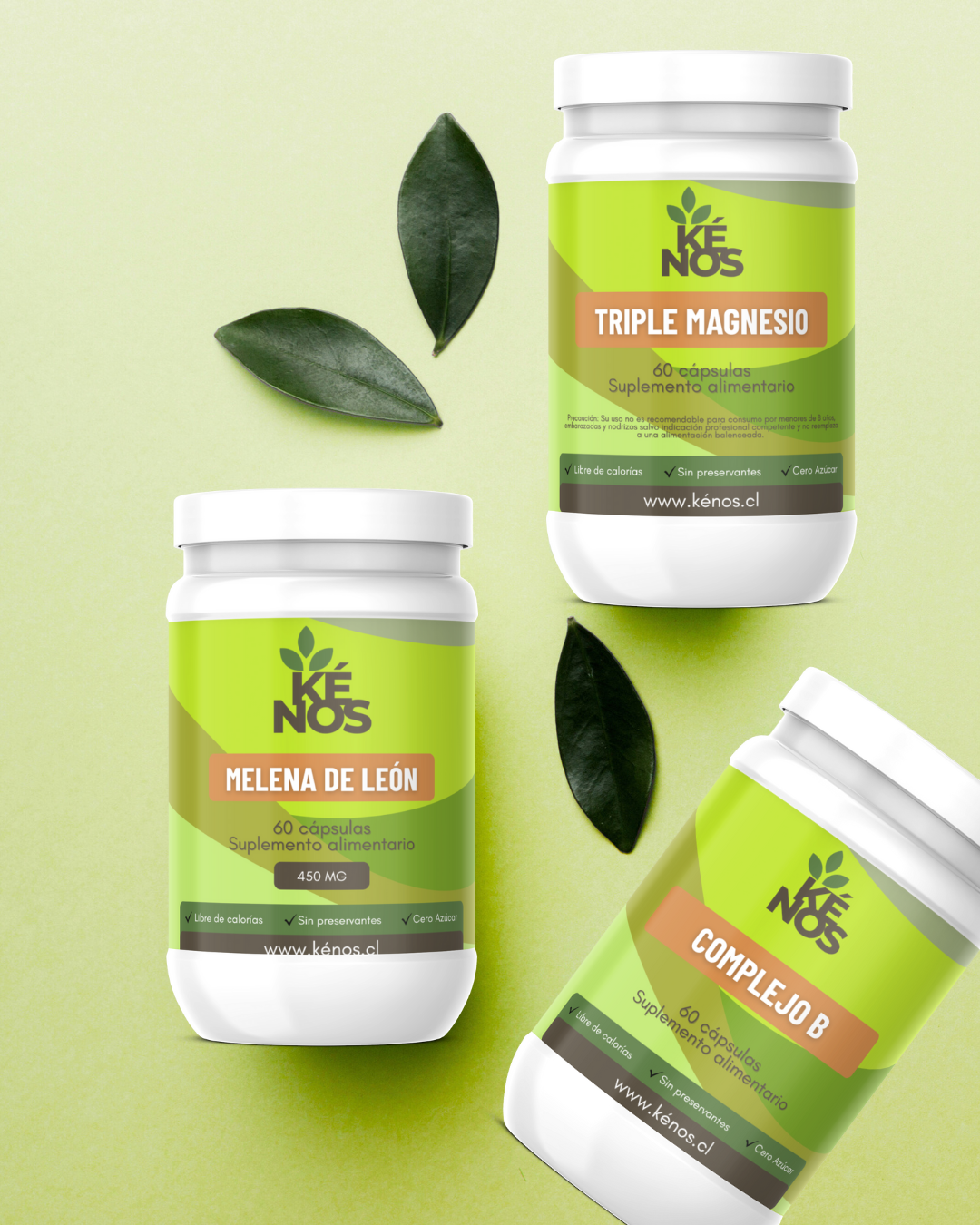 Pack Mente Clara – Melena de León + Complejo B + Triple Magnesio