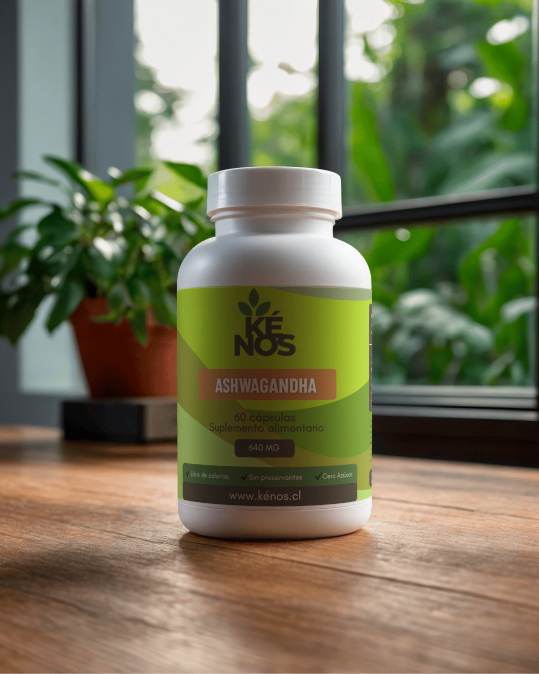 Ashwagandha 640 mg – Energía, Estrés y Equilibrio Hormonal